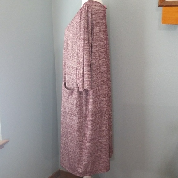 Woman Within Maroon Dress - Picture 5 of 7